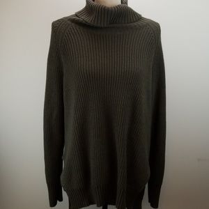 Retrod High Low Cowl Neck Sweater.